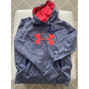 Under Armour Cold Gear Long Sleeve Pull Over Hoodie Woman’s Large
